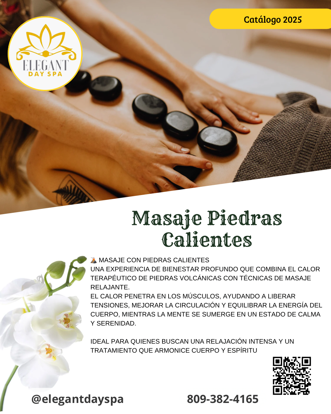 Masaje Piedras
Calientes 50min