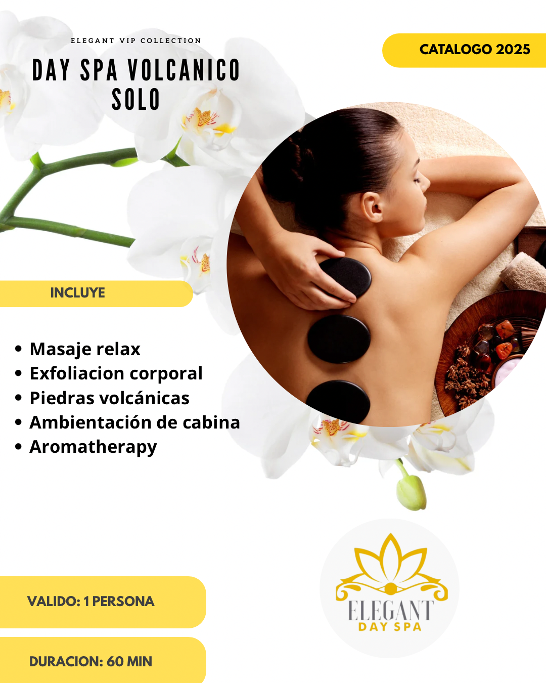 DAY SPA VOLCANICO
SOLO