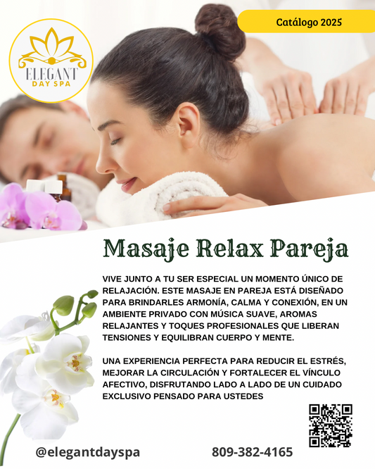 Masaje Relax Pareja 50min