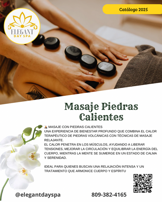 Masaje Piedras
Calientes 50min
