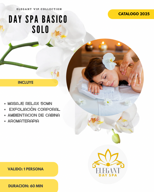 DAY SPA BASICO
SOLO