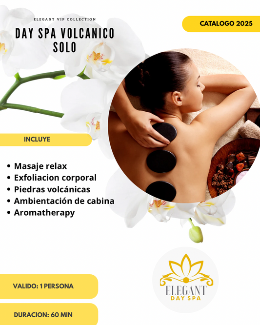 DAY SPA VOLCANICO
SOLO