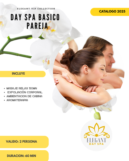 DAY SPA BASICO
PAREJA