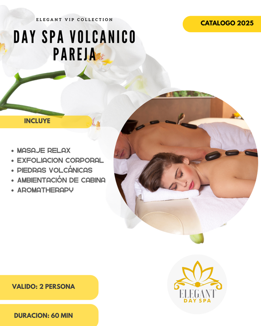 DAY SPA VOLCANICO
PAREJA